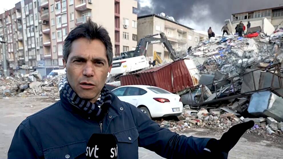 Hör korrespondent Samir Abu Eid om det senaste kring katastrofen