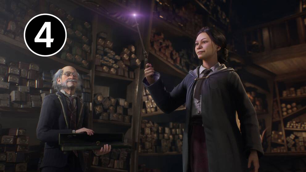 I ”Hogwarts legacy” skapar spelaren en egen karaktär, med vilken man utforskar det populära Harry Potter-universumet.
