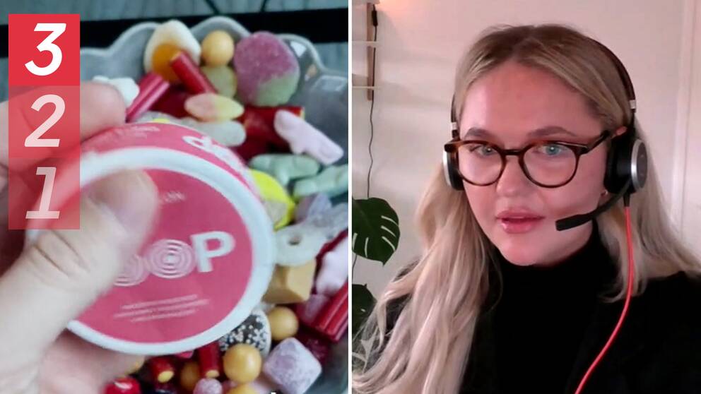 Astrid Hjertaker, jurist vid konsumentverket, listar tre saker som är förbjudna i reklam för vitt snus.