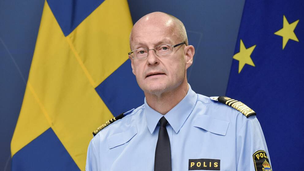 Polischefen Mats Löfving