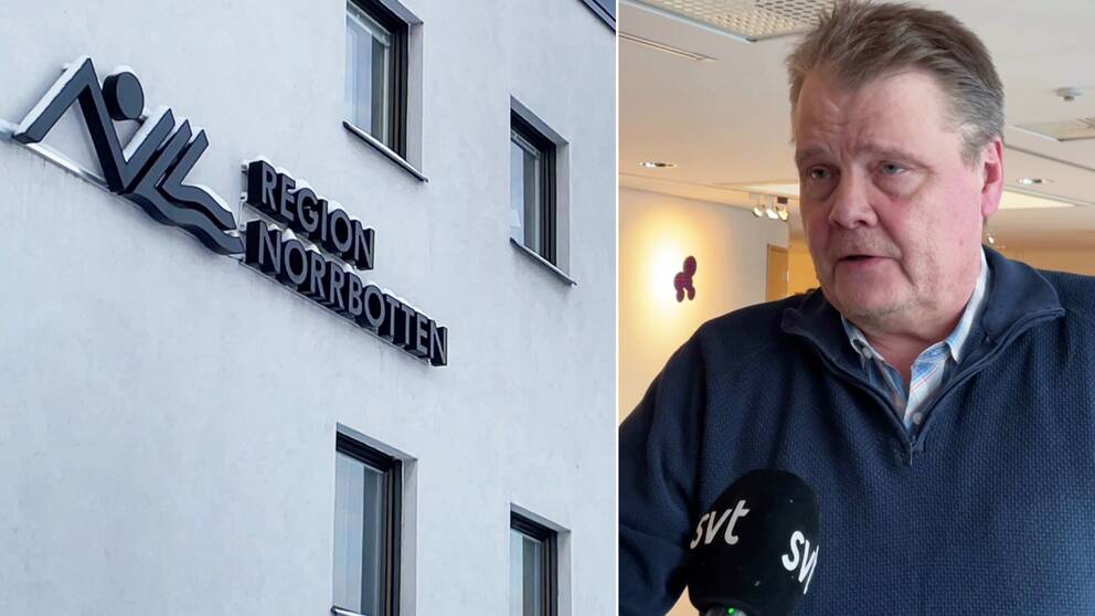 Exteriörbild på region Norrbotten och tillförordnad regiondirektör Ulf Bergman.