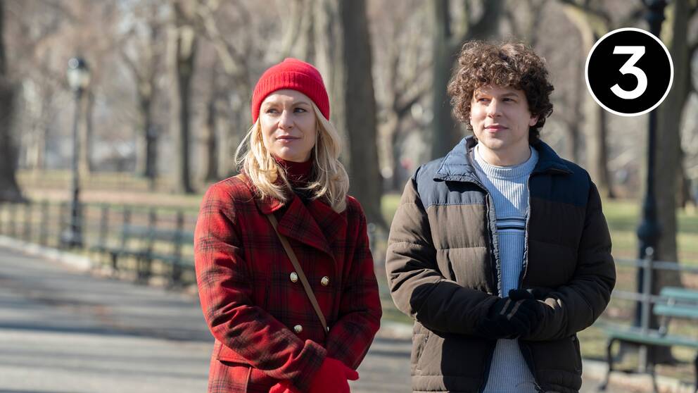 Claire Danes och Jesse Eisenberg undersöker den krisande medelåldern hos Disney+.