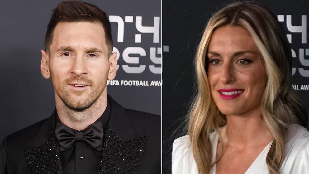 Lionel Messi och Alexia Putellas tilldelades Fifa The Best