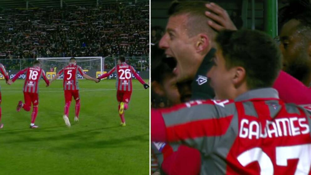 Cremoneses stora glädje – tog första segern i Serie A sedan 1996