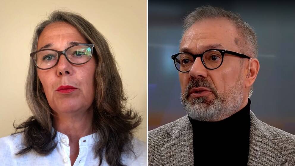 Tvådelad bild. En på chefekonom Annika Winsth, en på Swedbanks privatekonom Arturo Arques.