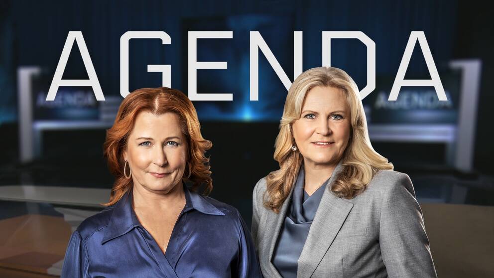Programledare Anna Hedenmo och Camilla Kvartoft.