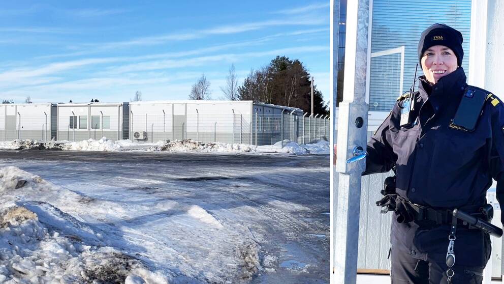 Tullverket i Idre är nu placerade i vita byggmoduler – en tillfällig lösning som i nuläget inte har något slutdatum då Tullverket letar efter mark i området, berättar gruppchefen Josefin Norell.