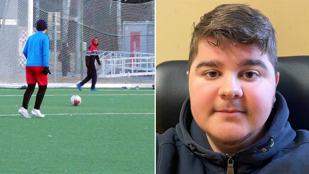 Ensar Abduramanovski, ledare på Trastens IF i Gislaved.