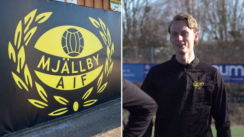 Mjällby AIF:s nyförvärv Alexander Johansson.