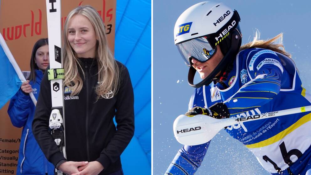 Ebba Årsjö vann i störtlopp.