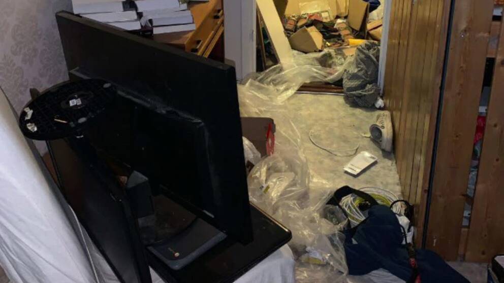 Bilder ur polisutredning.