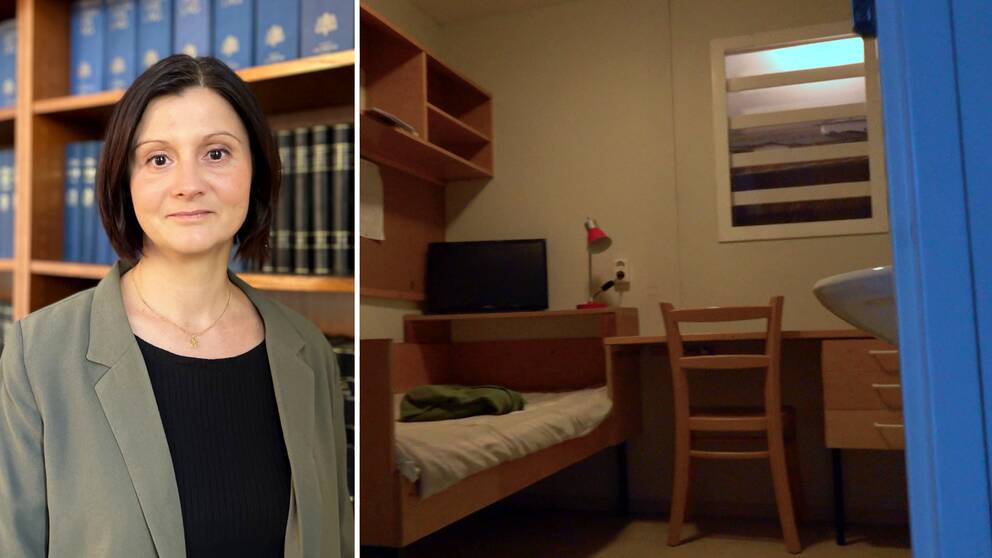 Advokat Alina Andras, häktescell.