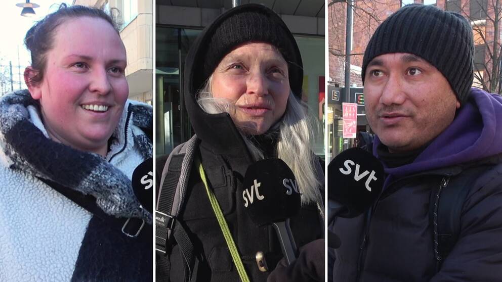 Luleåborna Sofia Broström, Catarina Sundvall och Karim Mohammad.