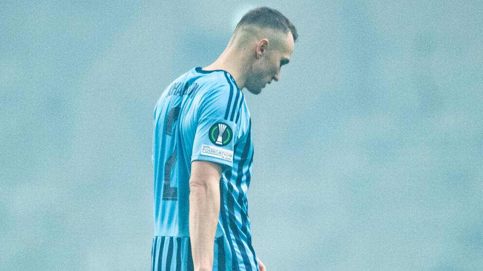 Djurgårdens Piotr Johansson deppar