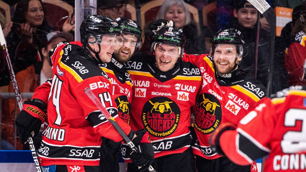 Luleå tog en blytung seger i första kvartsfinalen.