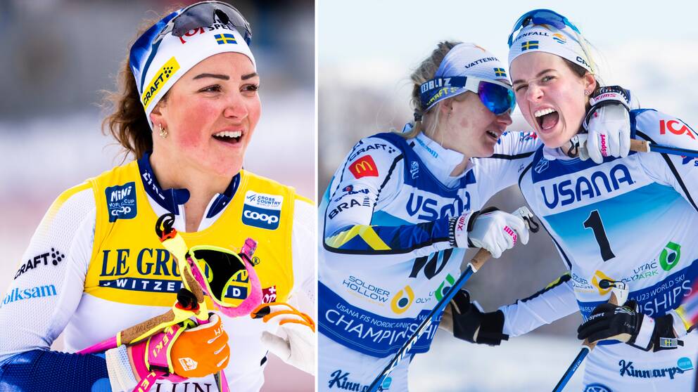Moa Lundgren, Maja Dahlqvist och Anna Dyvik.