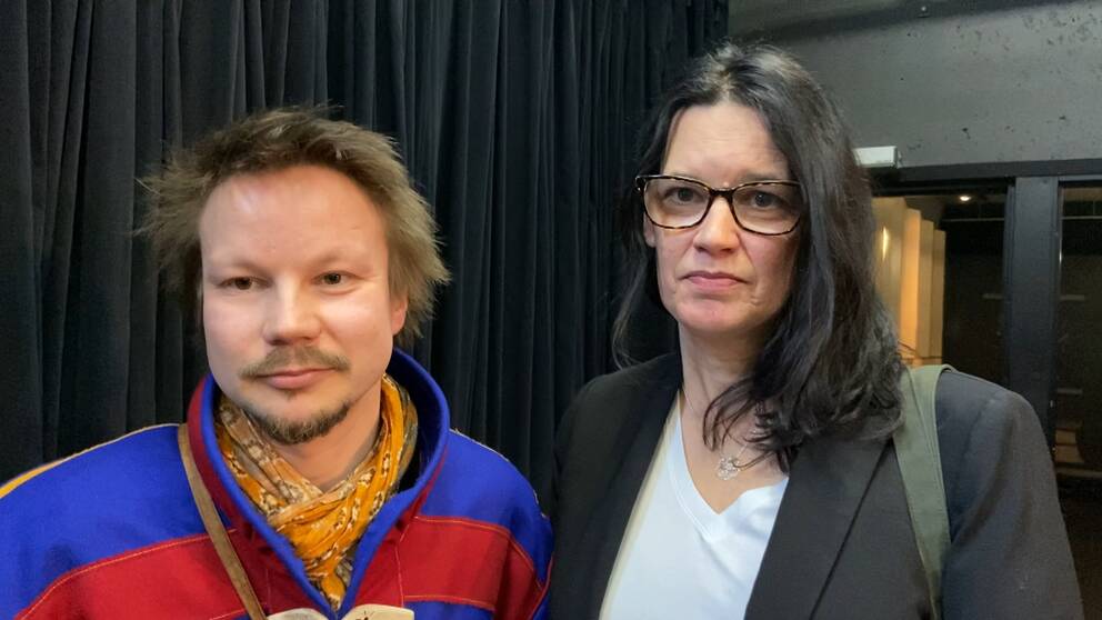 Leanne Betasamosake Simpson är nöjd med Sápmi-besöket, och samtalet på Littfest tillsammans med Niillas Holmberg.