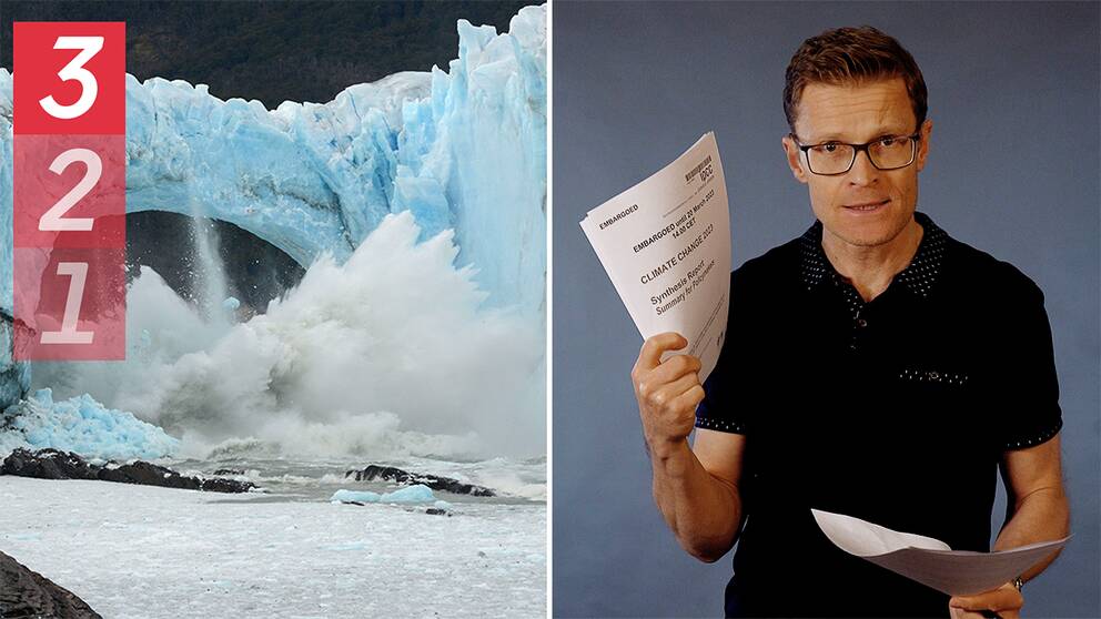 Lista: Tre viktigaste punkterna från klimatrapporten
