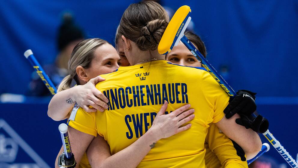 Sverige fick fira efter seger mot USA i gruppspelet.