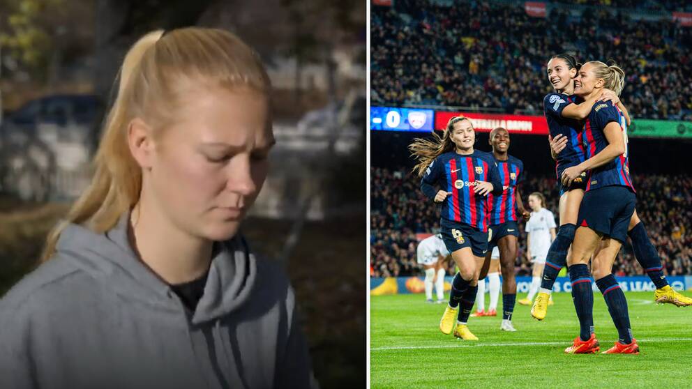 Sofie Bredgaard berättar i ”Mästarlivet” om känslorna kring att petas ur startelvan inför matchen mot Barcelona på Camp Nou.
