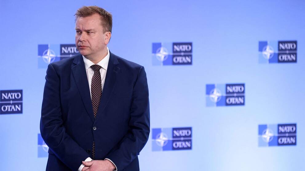 Finlands försvarsminister Antti Kaikkonen.