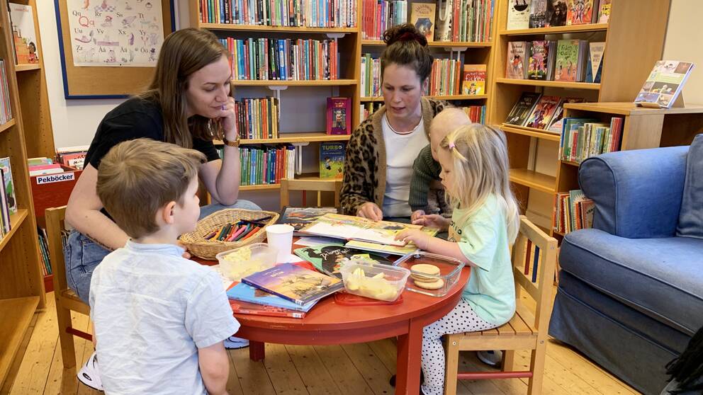 Biblioteket i Ausås i Ängelhoms kommun ska stängas. Jenny Fermebring och Stina Rischel Bergström besöker ofta biblioteket. De är arga över beslutet och har startat en namninslamlig för att behålla biblioteket. 