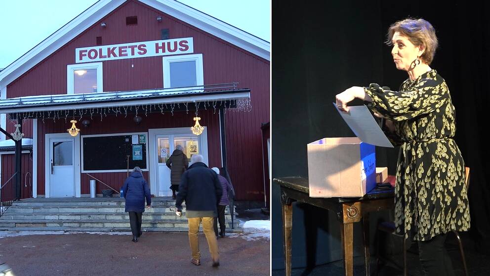 Helen Sjöholm spelar teater i Lillhärdal