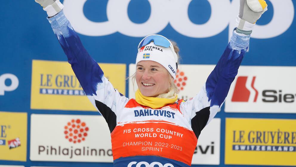 Maja Dahlvist vinnare av sprintcupen för andra året i rad. 