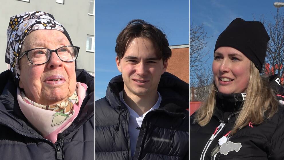 Vanja Blomkvist, Kilian Störzel och Mariann Digby i ett montage.