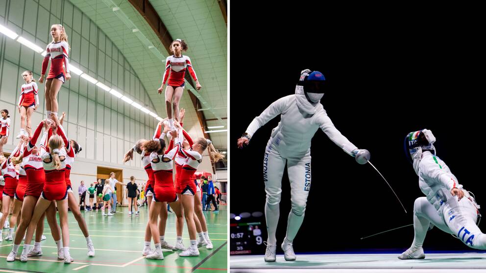 Cheerleading och fäktning gör debut på SM-veckan under 2024.