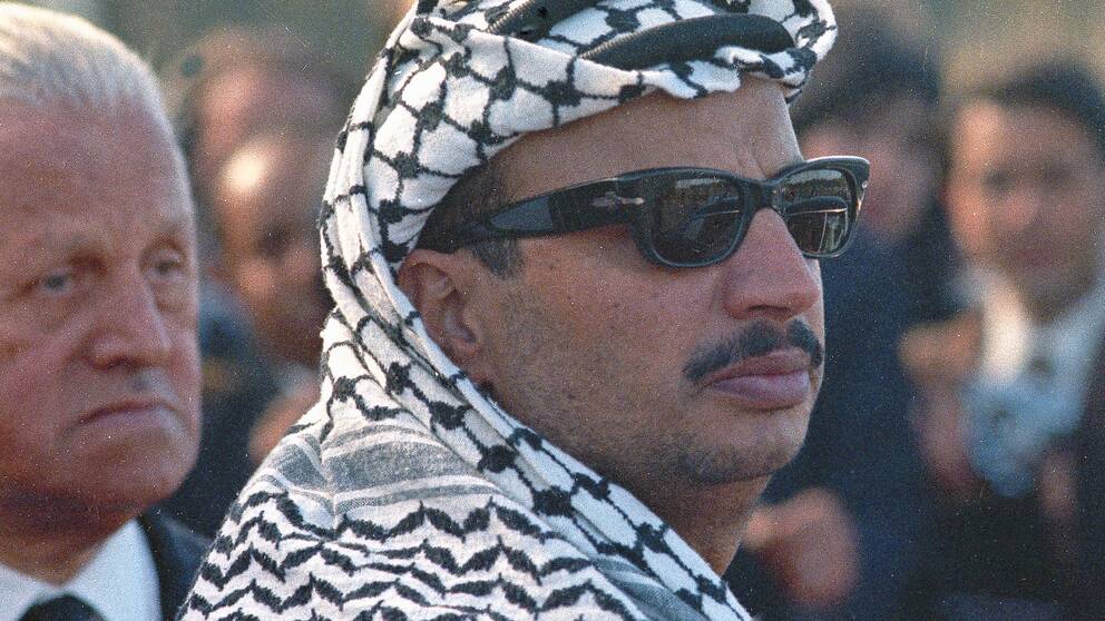 I klippet: Lars Anders Baer om varför Yassir Arafat (bilden) bjöds till Jokkmokk.