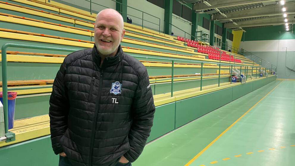 Tomas Lundberg, lagcoach i Amo handboll.