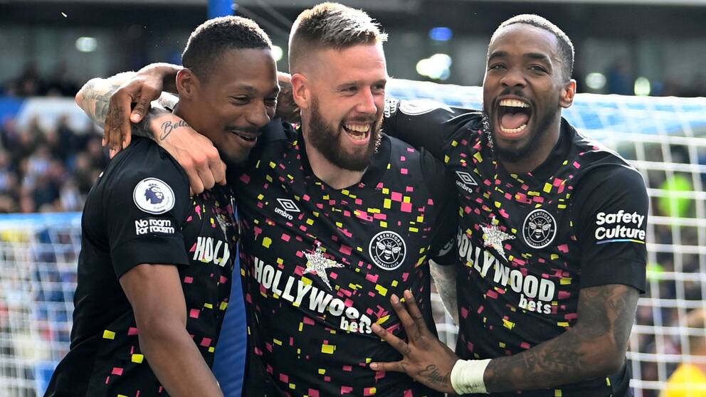 Pontus Jansson nickade in 1-0 i målfesten