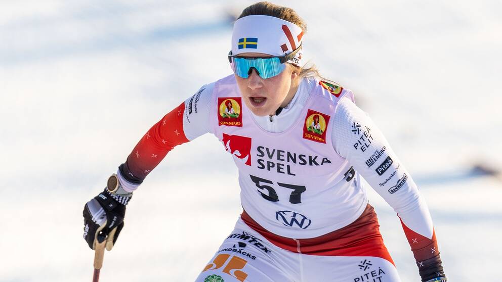 Ebba Andersson vann överlägset när SM-tremilen avgjordes i Kalix.