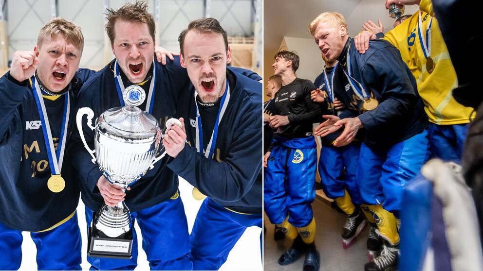 Sverige tog VM-guld – efter drömminuter • Se målen i spelaren