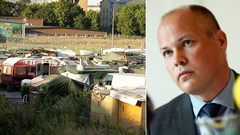 Efter Uppdrag gransknings avslöjande om ett stort migrantläger i Malmö vill regeringen nu göra det lättare för markägare att avhysa EU-migranter.