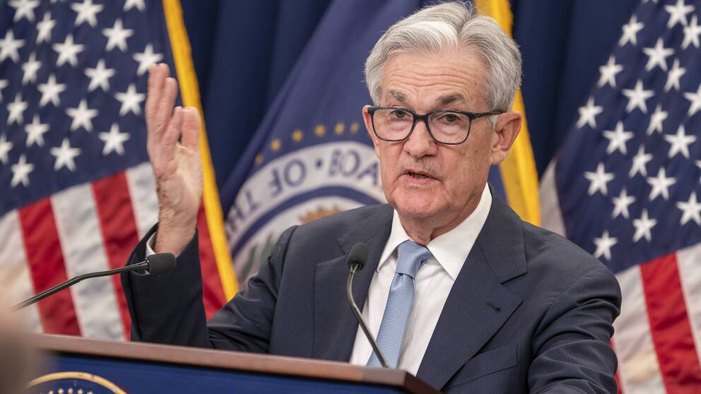 Amerikanska riksbankschefen Jerome Powell.