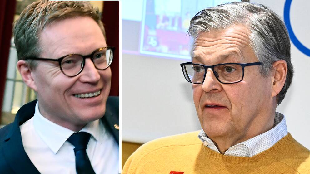 Per Palmström (vänster) utmanar Hans von Uthmann i kampen om jobbet som SOK-ordförande.