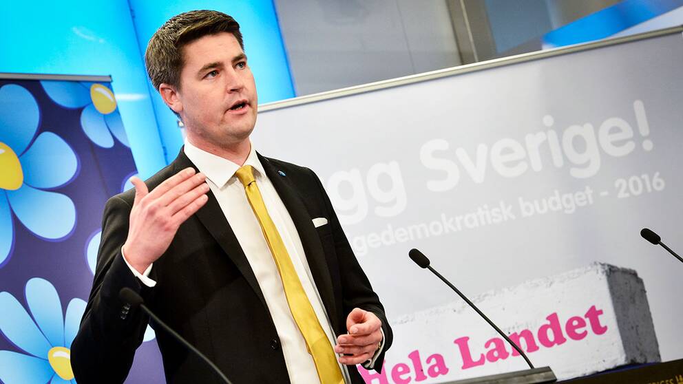 Sverigedemokraternas ekonomisk-politiske talesperson Oscar Sjöstedt.
