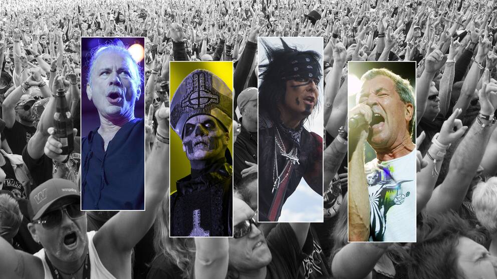 Iron Maiden, Ghost, Mötley Crüe och Deep Purple är några av de största artisterna på Sweden Rock Festival i Norje 2023.