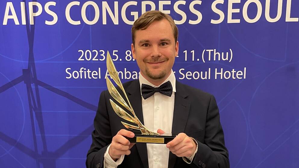SVT Sports Daniel Grefve prisat internationellt för dokumentären ”Kvarnbyfallet”