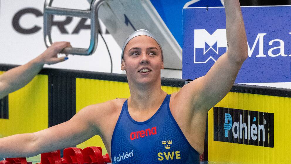 Sara Junevik slog personligt rekord.