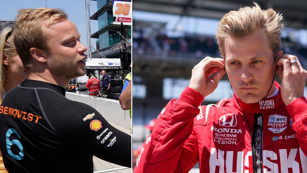 Felix Rosenqvist hade ett lyckat Indycar-kval, men det gick sämre för Marcus Ericsson.