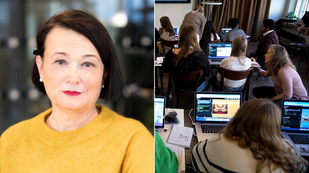 Maria Elmér, skolklass