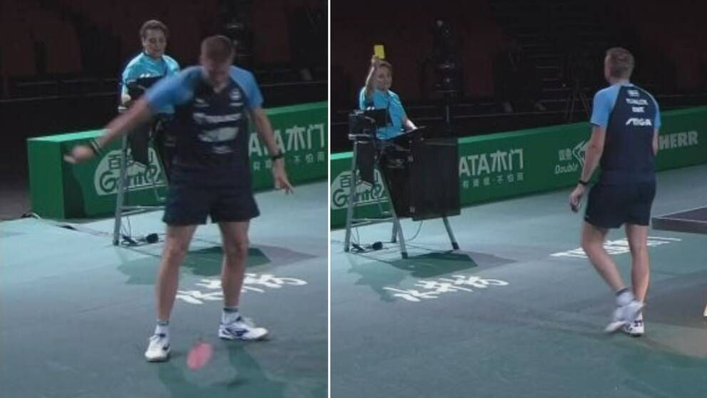Mattias Falck var besviken efter uttåget ur bordtennis-VM.