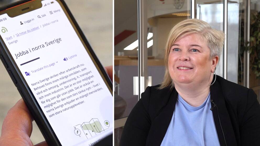 Linnéa Stigsäter är chef på Arbetsförmedlingen i Huddinge.