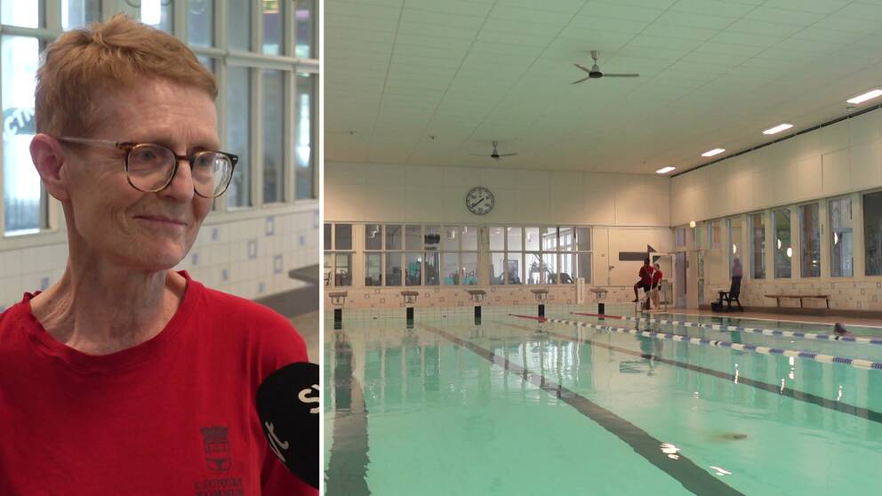 Caroline Eriksson, badmästare i Ljungby berättar hur kommunen satsat på simning.