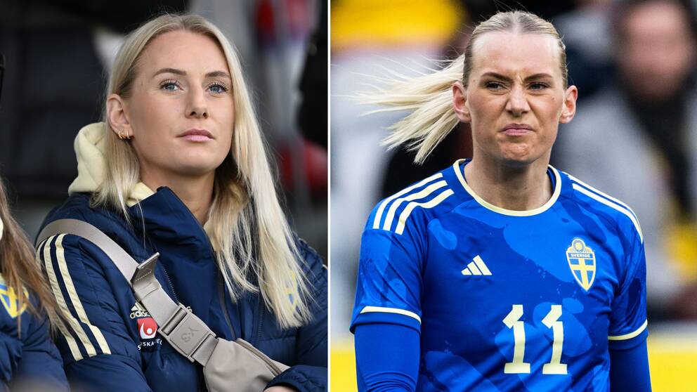 Stina Blackstenius har drabbats av en handledsfraktur.
