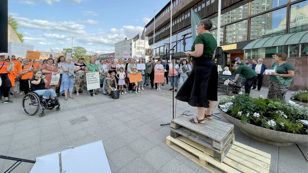 Anna Nilsson ordförande Sveriges lärare Örebro