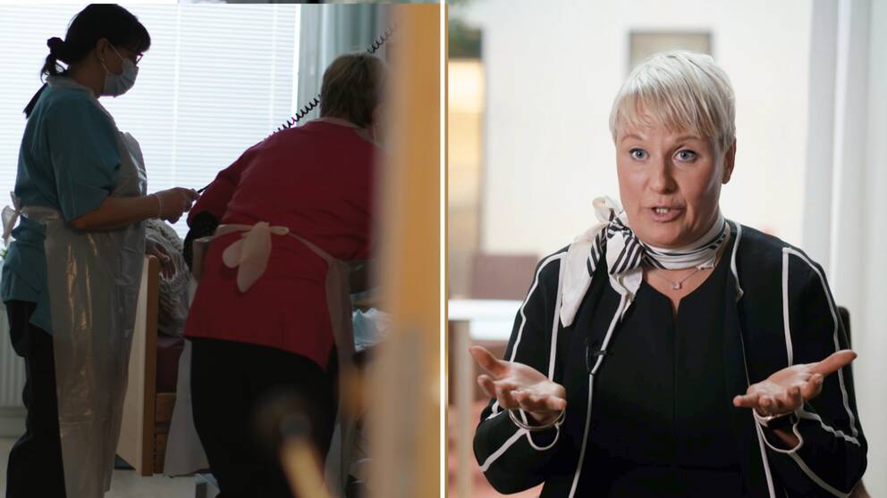 Anna Tenje berättar om de betydande utmaningarna som Äldreomsorgslyftet har stött